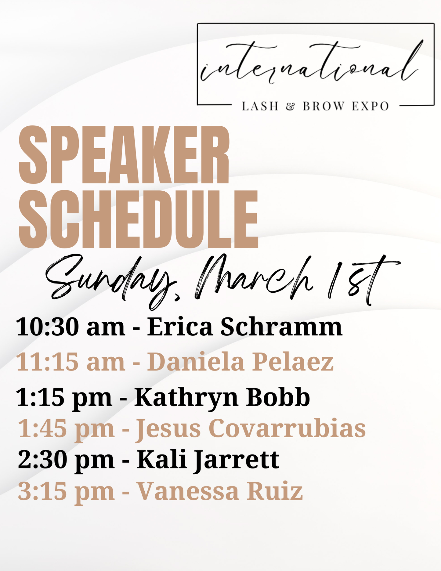 Lash & Brow Expo Pass